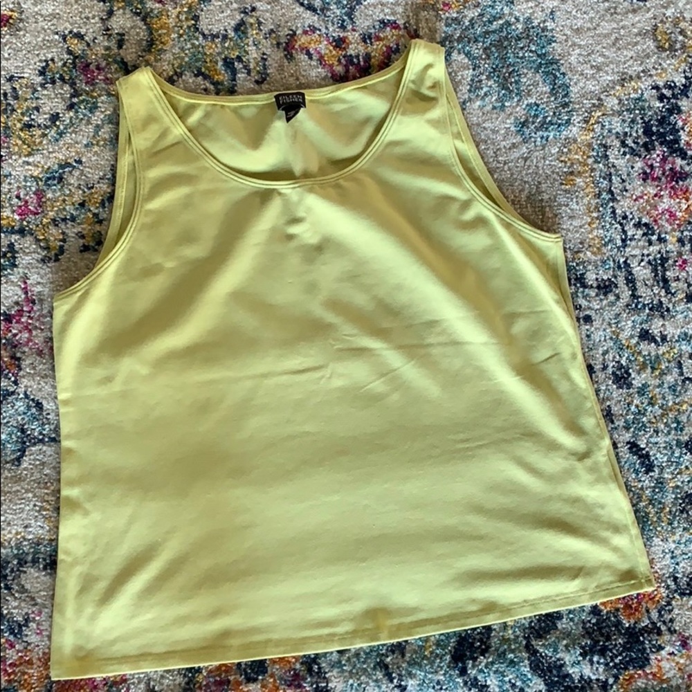 NWOT Eileen Fisher green tank top- XlL